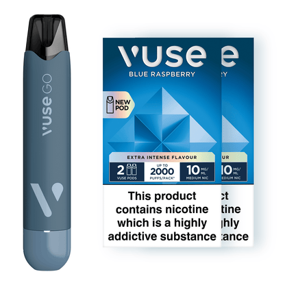 Vuse GO Reload Pen Creamy Tobacco & Vuse Pods vPro Bundle X2