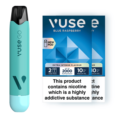 Vuse GO Reload Pen Mint Ice & Vuse Pods vPro Bundle X2