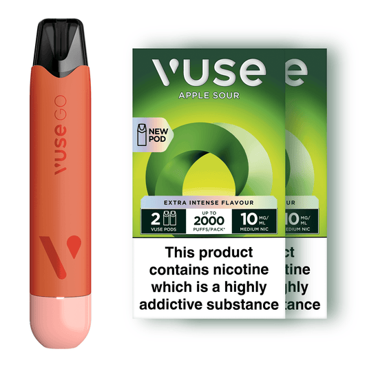 Vuse GO Reload Pen Watermelon Ice & Vuse Pods vPro Bundle X2