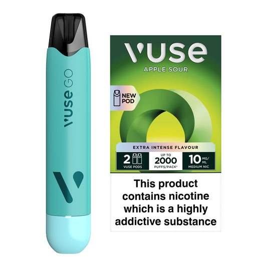 Vuse GO Reload Pen Mint Ice & Vuse Pods vPro Bundle