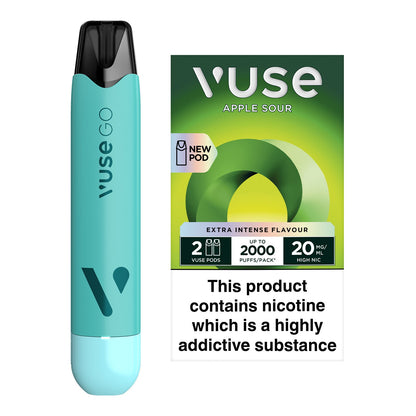 Vuse GO Reload Pen Mint Ice & Vuse Pods vPro Bundle