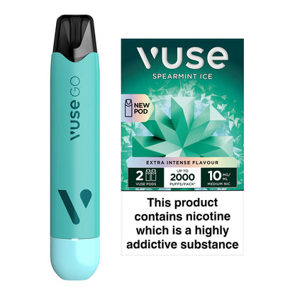 Vuse GO Reload Pen Mint Ice & Vuse Pods vPro Bundle