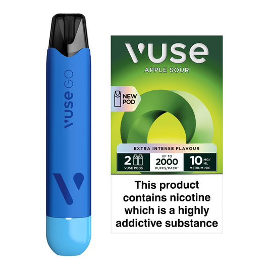 Vuse GO Reload Pen Blueberry Ice & Vuse Pods vPro Bundle