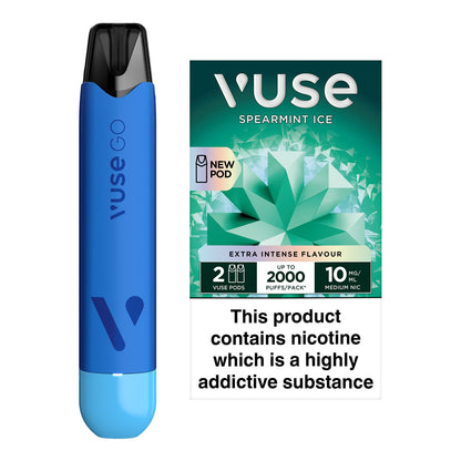 Vuse GO Reload Pen Blue Raspberry & Vuse Pods vPro Bundle