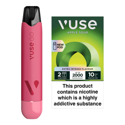 Vuse GO Reload Pen Strawberry Ice & Vuse Pods vPro Bundle