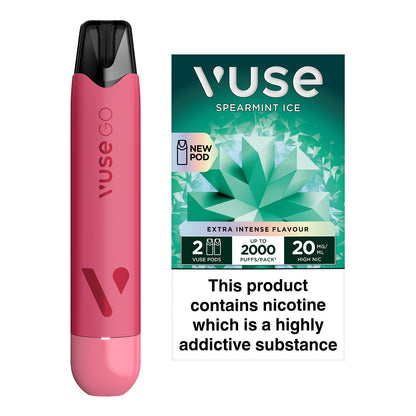 Vuse GO Reload Pen Strawberry Ice & Vuse Pods vPro Bundle